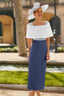 Ivory / Navy