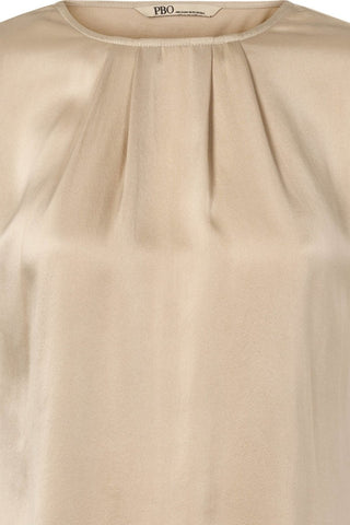 1344PBOWee top Sand - Dresses Boutique B.V.