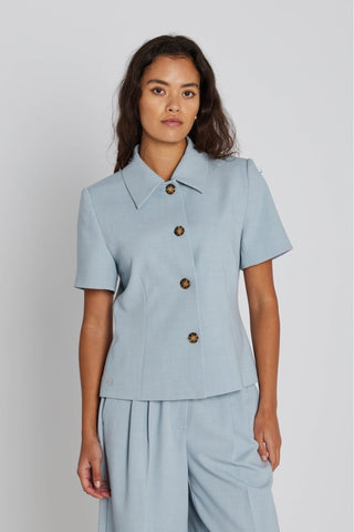 2236PBOMoba blazer Light Blue - Dresses Boutique B.V.