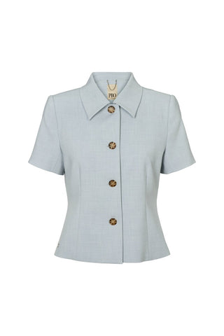 2236PBOMoba blazer Light Blue - Dresses Boutique B.V.