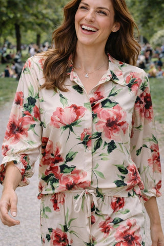 Lana print top - Dresses Boutique B.V.