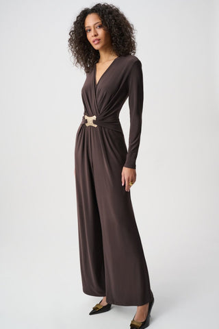 Anye wide - leg wrap jumpsuit - Dresses Boutique B.V.