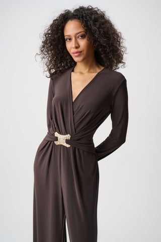 Anye wide - leg wrap jumpsuit - Dresses Boutique B.V.