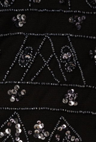 Bead flutter sleeve dress - Dresses Boutique B.V.