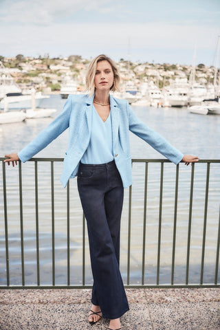 Boucle Fitted Blazer - Dresses Boutique B.V.