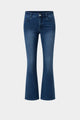 Brooke - Classic Bootcut Stretch Jeans Dark Denim Blue - Dresses Boutique B.V.