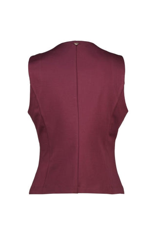 Bruxelles gilet Bordeaux - Dresses Boutique B.V.