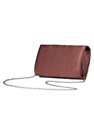Chelsey clutch Espresso Brown - Dresses Boutique B.V.