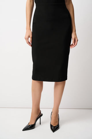 Classic Long Pencil Skirt Black - Dresses Boutique B.V.