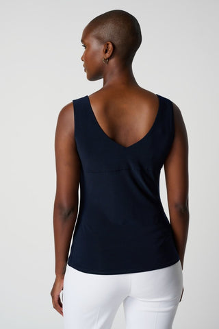 Classic V - Neck Cami Midnight blue - Dresses Boutique B.V.
