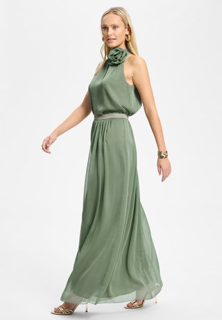 Crinkle chiffon flower top - Dresses Boutique B.V.