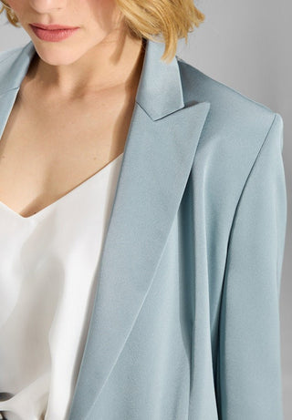 Double - breasted satin blazer - Dresses Boutique B.V.