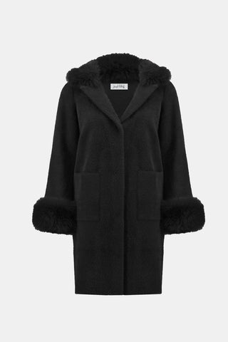 Fana cardi coat Black - Dresses Boutique B.V.