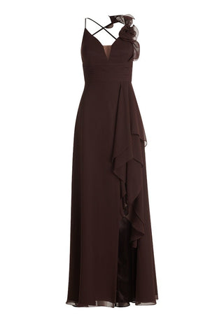 Fanalia dress Dark Maroon - Dresses Boutique B.V.