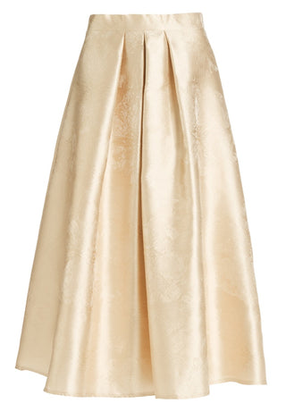 Floraljacquardskirtwithpleats_ChampagneBeige_1