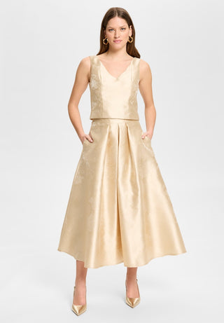 Floraljacquardskirtwithpleats_ChampagneBeige_3