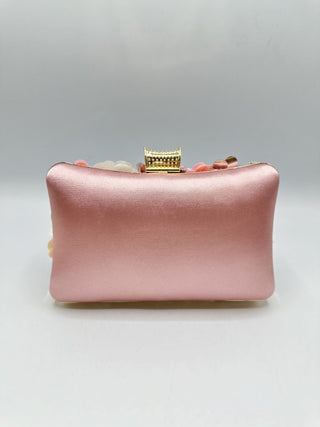 Flowera clutch Pink - Dresses Boutique B.V.