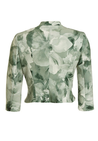 Flower scuba jacket - Dresses Boutique B.V.