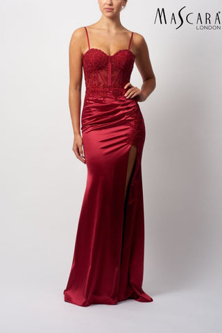 Ginzia dress Berry - Dresses Boutique B.V.