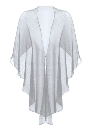 Glitter lurex stola Grijs/Silver - Dresses Boutique B.V.