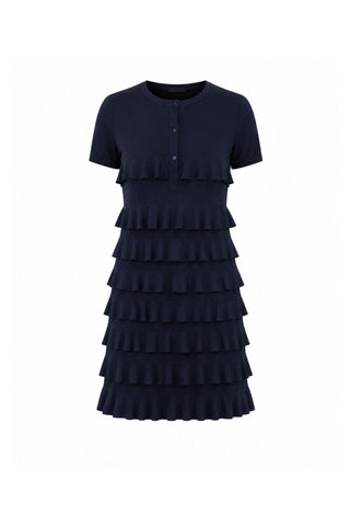 Ruffle X dress
