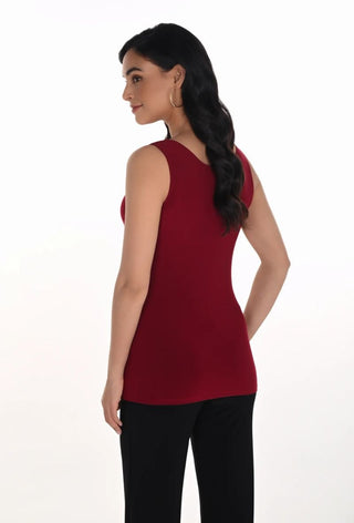 Knit Camisole RN Cabernet - Dresses Boutique B.V.