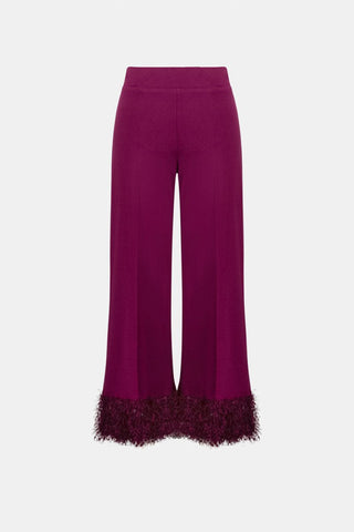 Lana Pants With Fringe - Dresses Boutique B.V.