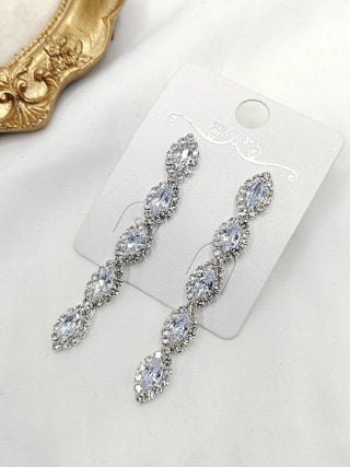 Linia earrings Silver - Dresses Boutique B.V.