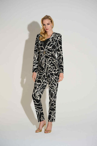 Lux Twill Foiled Floral Blazer - Dresses Boutique B.V.