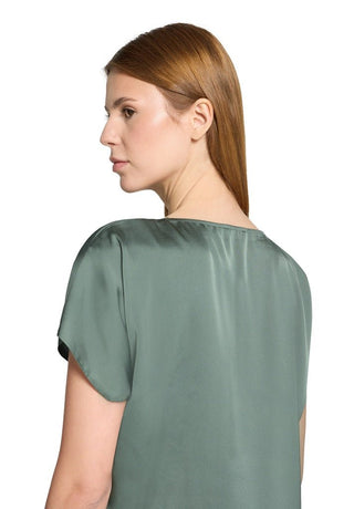 Marina vneck top Evening Green - Dresses Boutique B.V.
