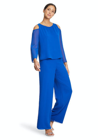 Marlene pantalon Bright Lapis - Dresses Boutique B.V.