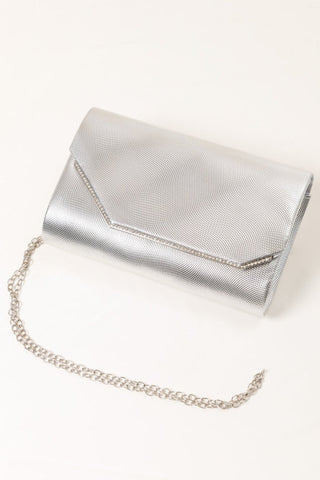 Millia clutch Silver - Dresses Boutique B.V.