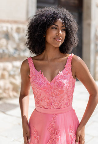 Mirado dress Strawberry Pink - Dresses Boutique B.V.