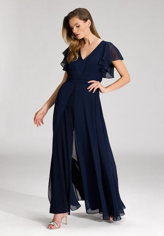 Mirana jumpsuit Navy - Dresses Boutique B.V.