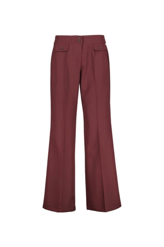 New Amsterdam pantalon Bordeaux - Dresses Boutique B.V.