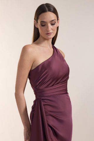 Nira dress Dark Red - Dresses Boutique B.V.