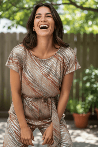 Ranu lurex jumpsuit - Dresses Boutique B.V.