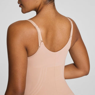 SPANXsculpt GoFigure open bust midthigh bodysuit Chai - Dresses Boutique B.V.