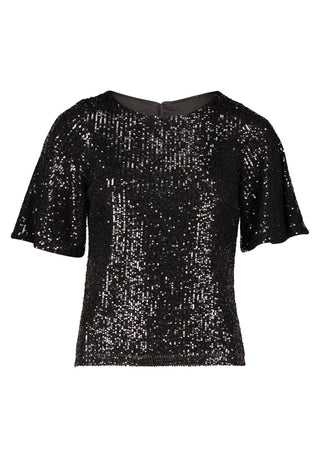 Sandre glitter top - Dresses Boutique B.V.
