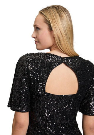 Sandre glitter top - Dresses Boutique B.V.