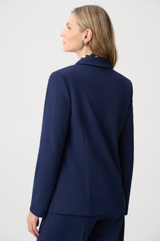 Sarella Scuba Crepe Fitted Blazer - Dresses Boutique B.V.