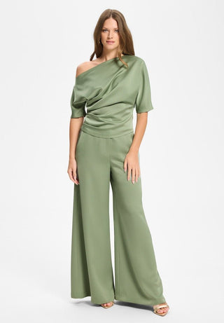 Satin off shoulder top - Dresses Boutique B.V.