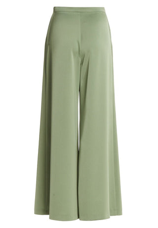 Satin wide leg pant - Dresses Boutique B.V.