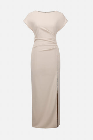 ScubaCrepeGownwithRhinestonesSand__2