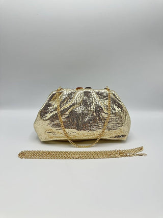 Shain clutch Gold - Dresses Boutique B.V.