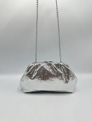 Shain clutch Silver - Dresses Boutique B.V.