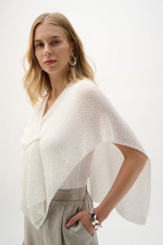 Soft Knit Draped cape - Dresses Boutique B.V.