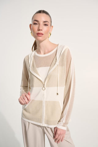 Soft Knit Straight Cami With Mesh Yoke - Dresses Boutique B.V.