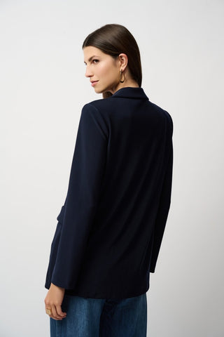 Straight Blazer Midnight blue - Dresses Boutique B.V.