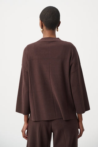 Straight Sweater with Mock Neck - Dresses Boutique B.V.